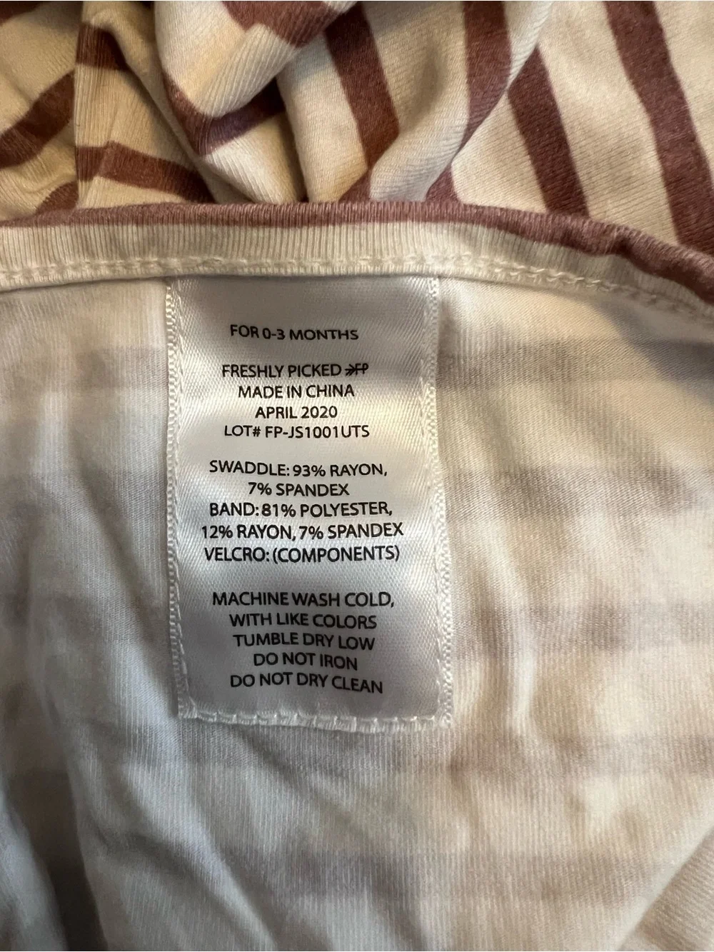Freshly Picked Stretchy Swaddle
